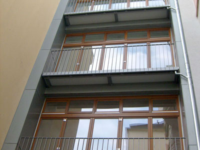 Altbausanierung - Balkone, Geländer, Stahlkonstruktionen